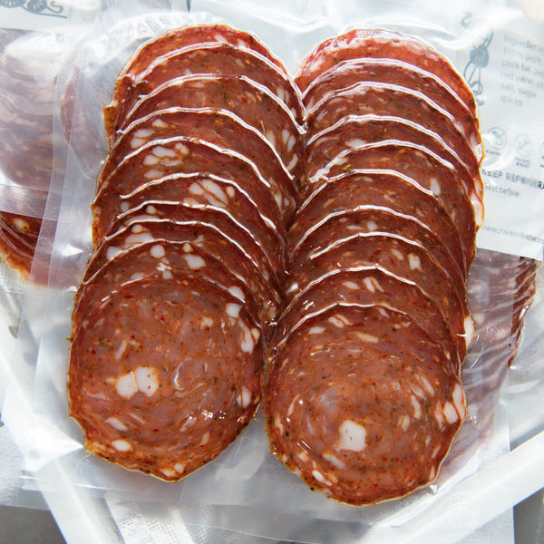 Chorizo-FostierBangkok-Charcuterie-slice