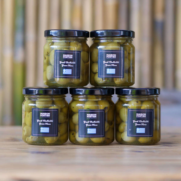 Greek Green Olives "Chalkidiki" - Maison Fostier - Grocery