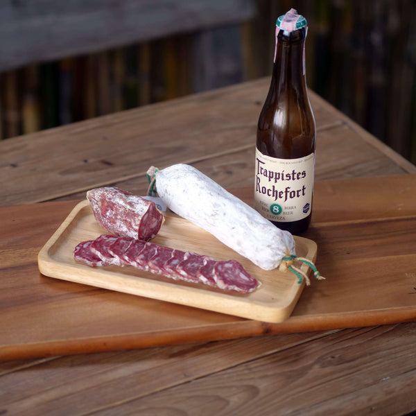 Charcuterie Belgian beer infused Saucisson 